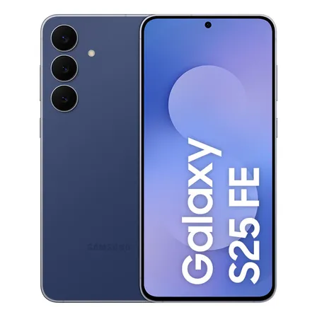Celular Samsung Galaxy S25 Fe 5g, 128gb, 8gb Ram, Câmera Tripla De 50+12+8, Tela Grande De 6.7 Azul Marinho