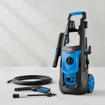 Lavadora De Alta Pressão Philco Azul 1800w 2100psi 110v Azul 127v 60