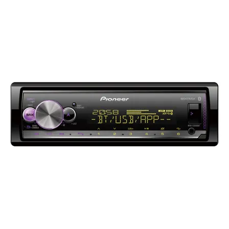 Som Automotivo Pioneer Mvh X3000bt Com Usb E Bluetooth E Radio Preto