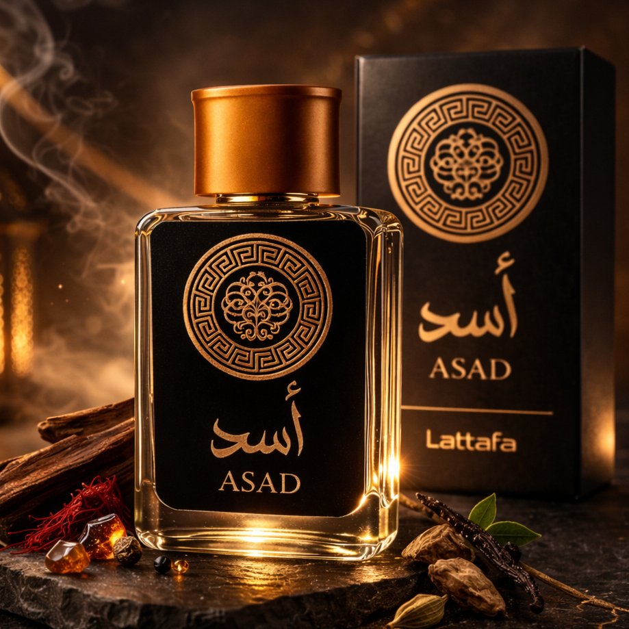 Perfume asad masculino árabe 100 ml amadeirado cítrico top