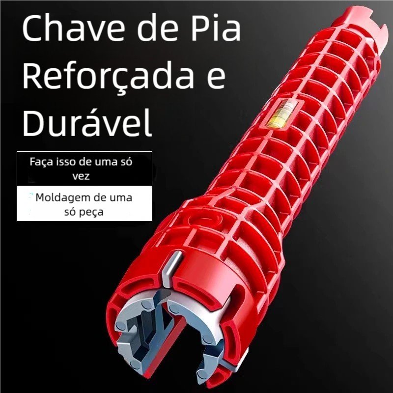 Chave Multiuso 8 em 1 para Torneira - Modus para Cano, Pia e Troca Filtro