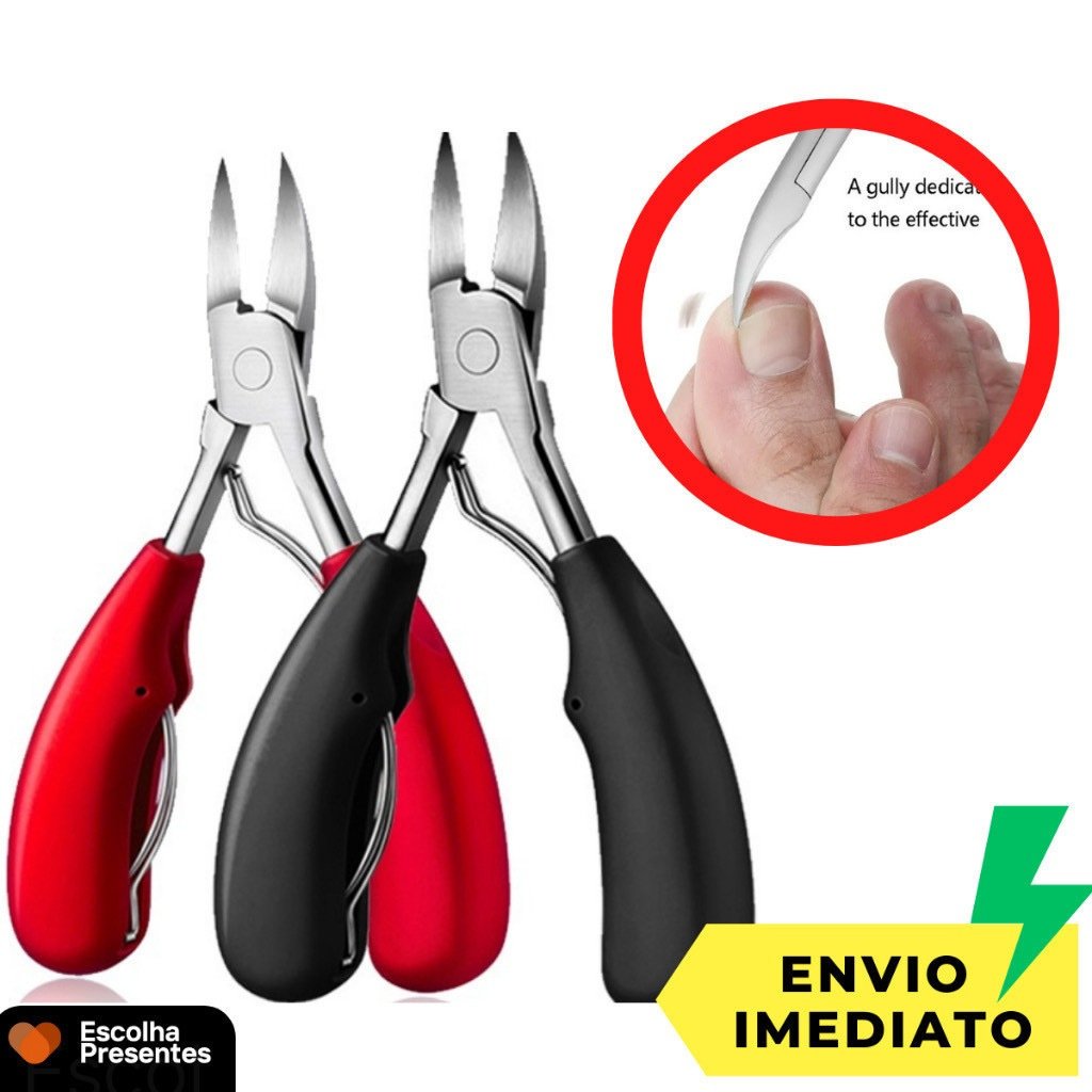 Grande Alicate cortador de unhas / Manicure Pedicure Desencravador de Unha Grossa Encravada