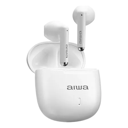 Fone De Ouvido Aws-eb-05-w Earbud Branco Aiwa Bivolt Branco