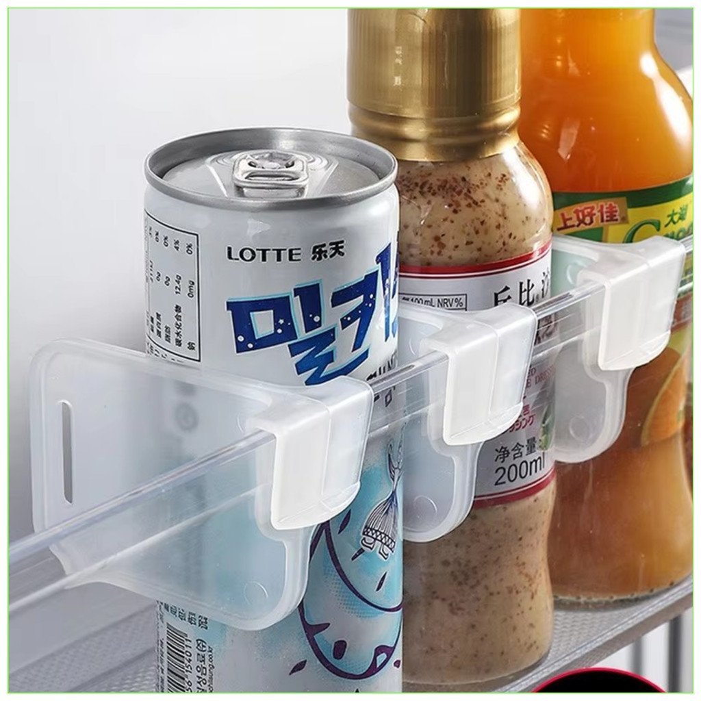 kit Separador Organizador Divisoria para Porta de Geladeira, Freezer, Ideal para Condimentos, Garrafas e Latas, Mantém