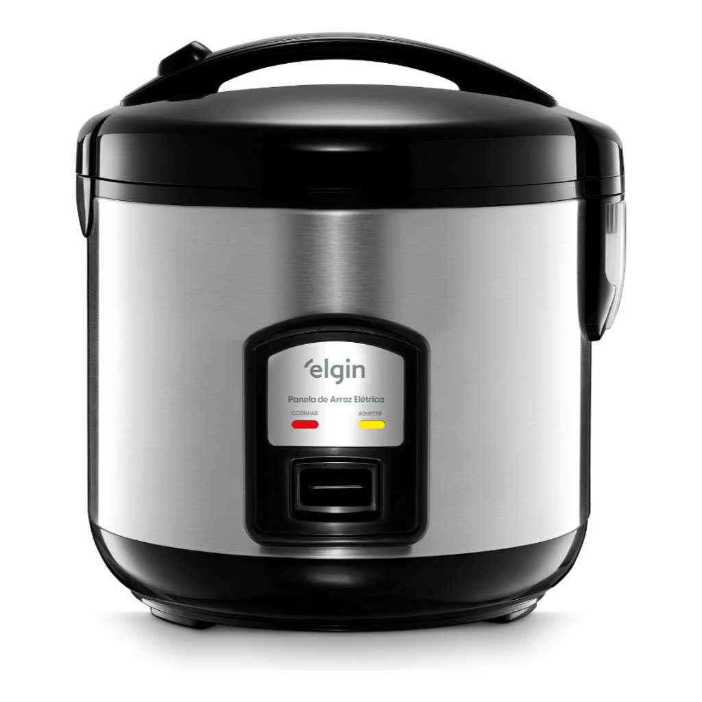 Panela de Arroz Elétrica 5 Xícaras Elgin - 1L 400W Inox