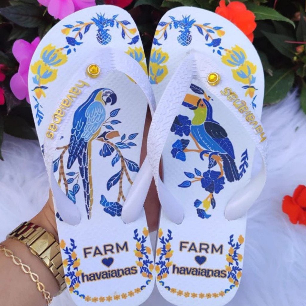 ⚡ Chinelo Arara Azul🐦 Com Variações | Super Conforto + Estilo Tropical🏝️ | Estoque Limitado