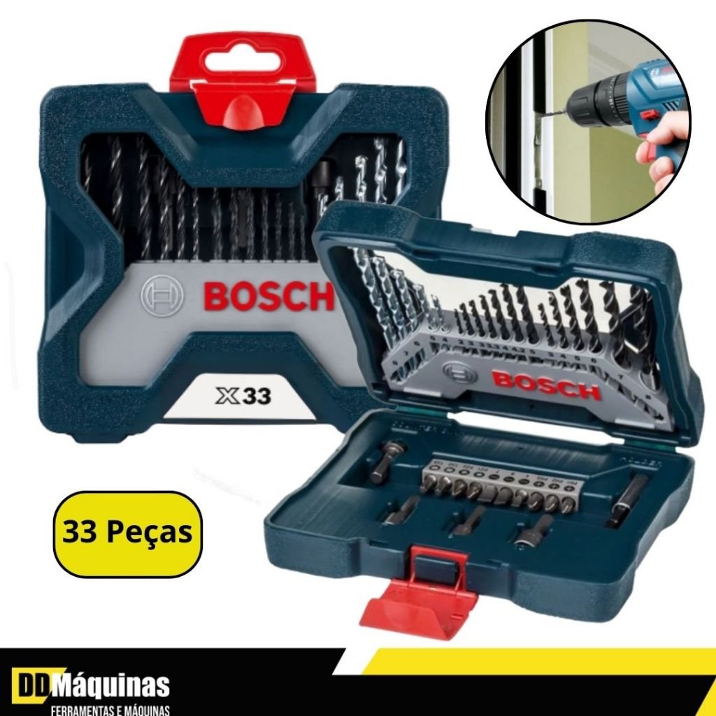 Jogo de Brocas Ponteira  33 Peças X-Line - Bosch